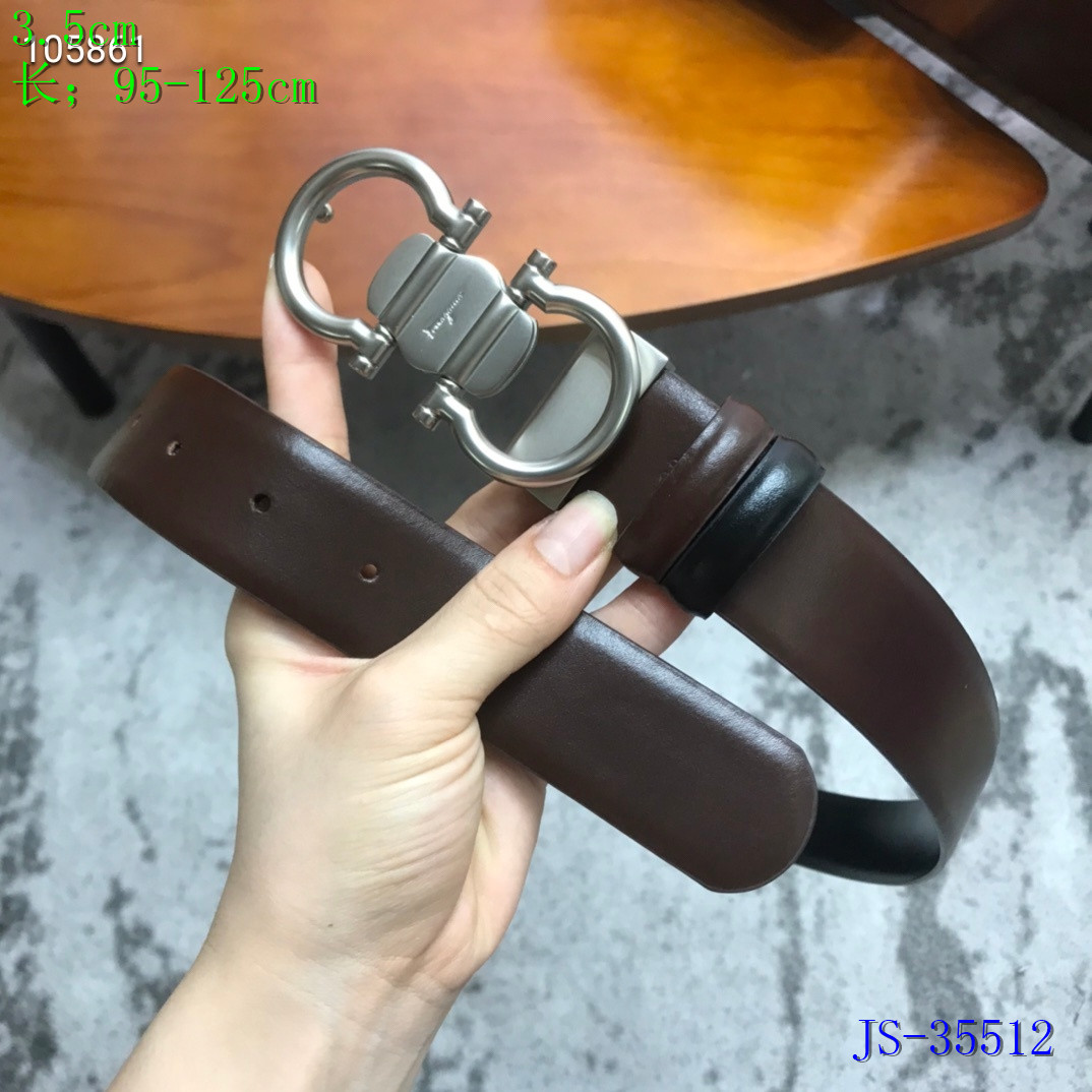 Ferragamo Belts 3.5 cm Width 013